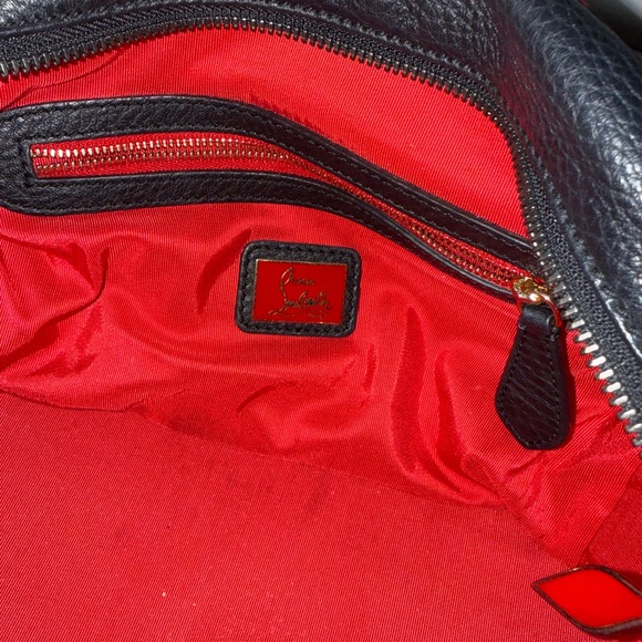 Christian Louboutin Spiked Panettone Shoulder Satchel Crossbody Bag - Picture 4 of 8